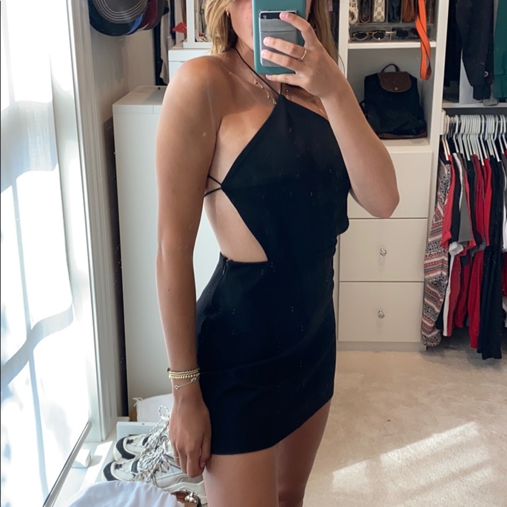Silence and Noise Black Dress